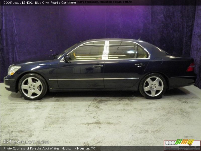 Blue Onyx Pearl / Cashmere 2006 Lexus LS 430
