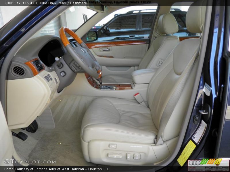 Blue Onyx Pearl / Cashmere 2006 Lexus LS 430