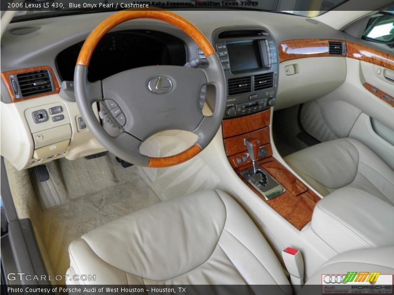 Blue Onyx Pearl / Cashmere 2006 Lexus LS 430