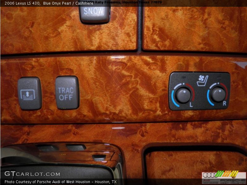 Blue Onyx Pearl / Cashmere 2006 Lexus LS 430