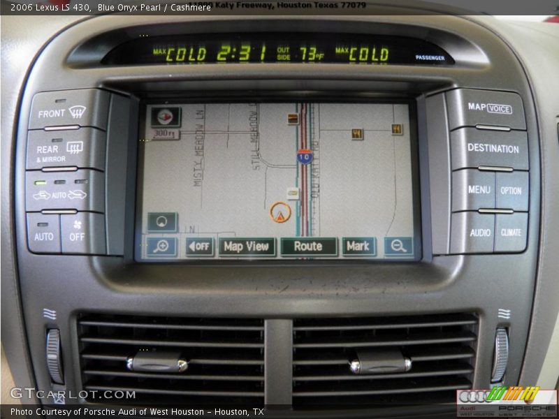 Blue Onyx Pearl / Cashmere 2006 Lexus LS 430