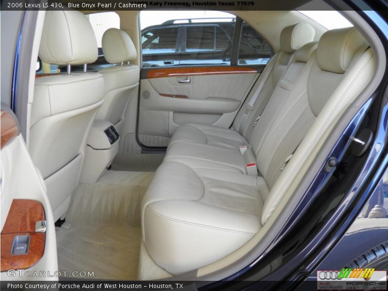 Blue Onyx Pearl / Cashmere 2006 Lexus LS 430