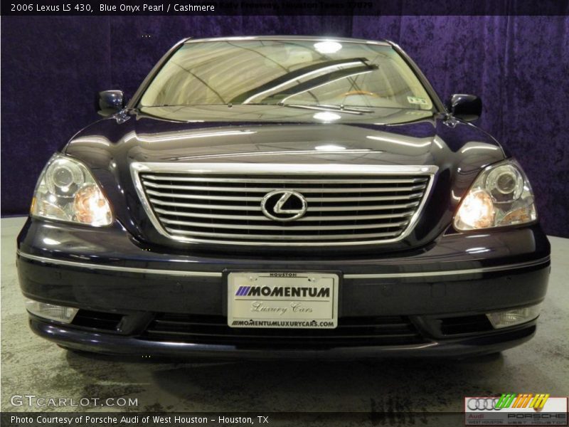 Blue Onyx Pearl / Cashmere 2006 Lexus LS 430