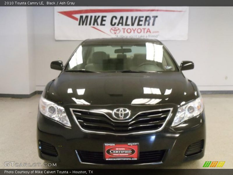 Black / Ash Gray 2010 Toyota Camry LE