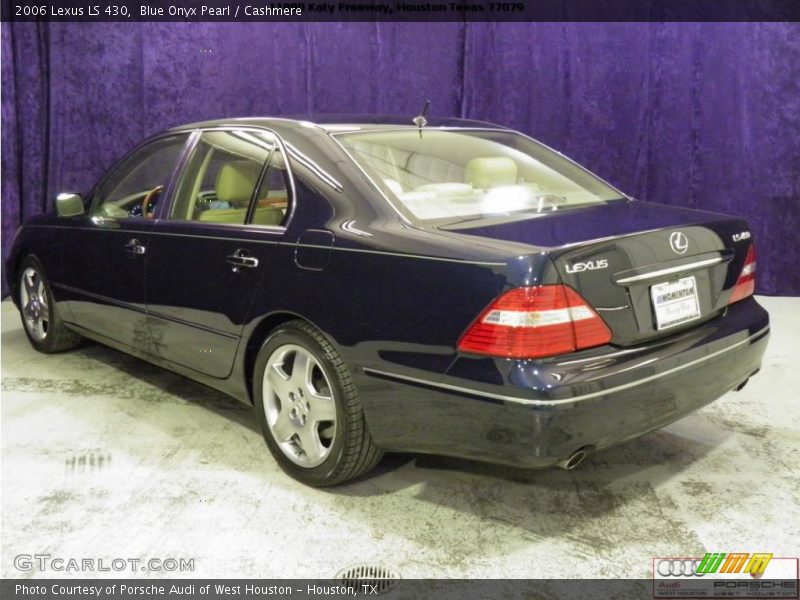 Blue Onyx Pearl / Cashmere 2006 Lexus LS 430