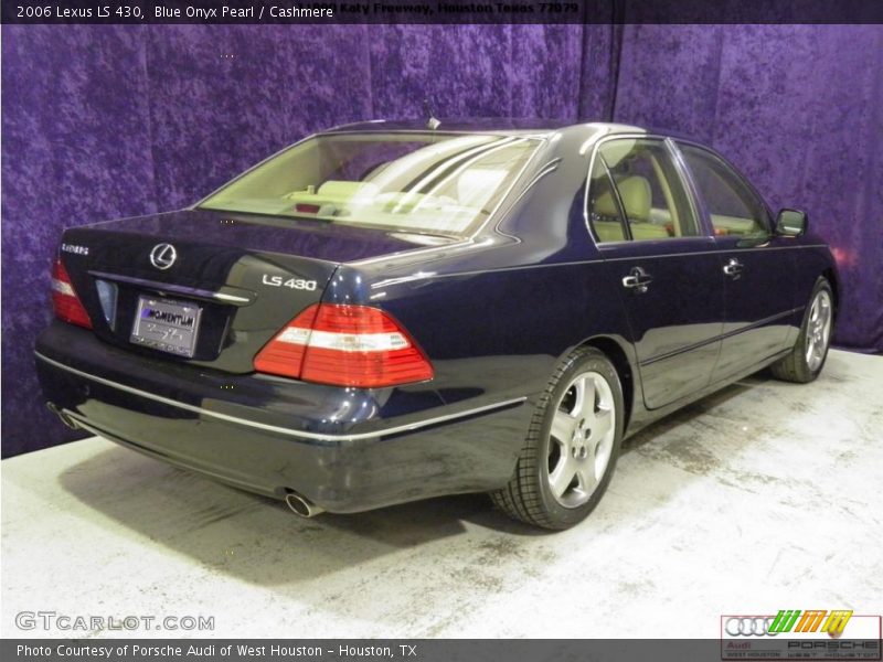 Blue Onyx Pearl / Cashmere 2006 Lexus LS 430