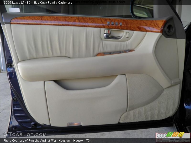 Blue Onyx Pearl / Cashmere 2006 Lexus LS 430