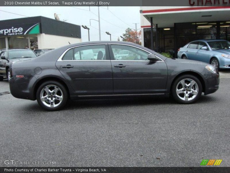 Taupe Gray Metallic / Ebony 2010 Chevrolet Malibu LT Sedan