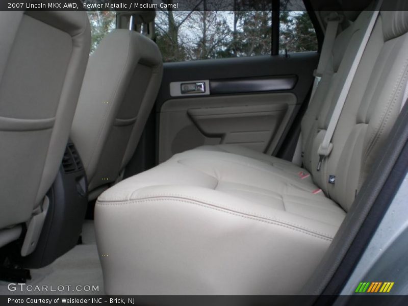 Pewter Metallic / Medium Camel 2007 Lincoln MKX AWD