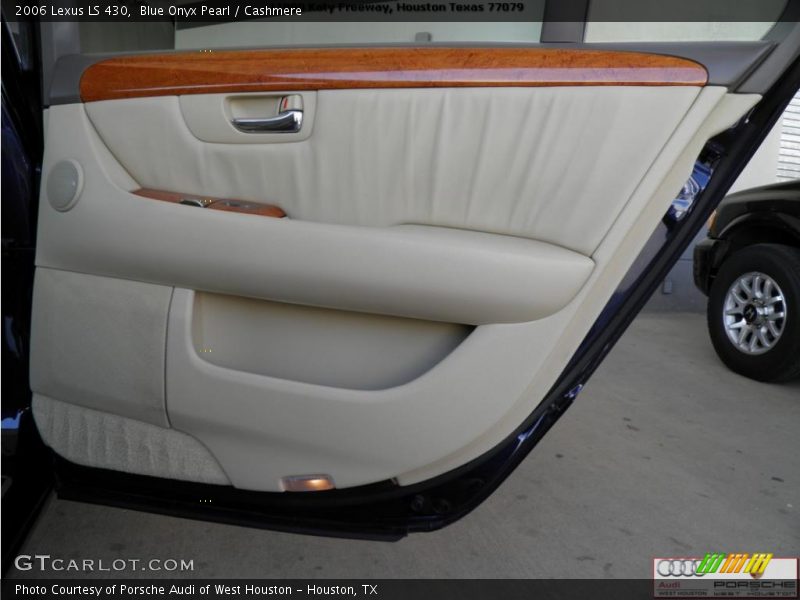 Blue Onyx Pearl / Cashmere 2006 Lexus LS 430