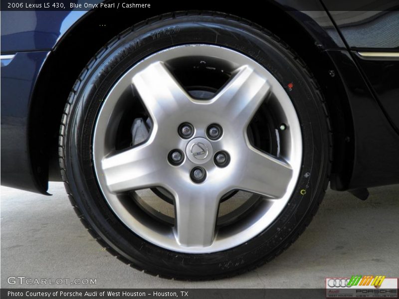 Blue Onyx Pearl / Cashmere 2006 Lexus LS 430