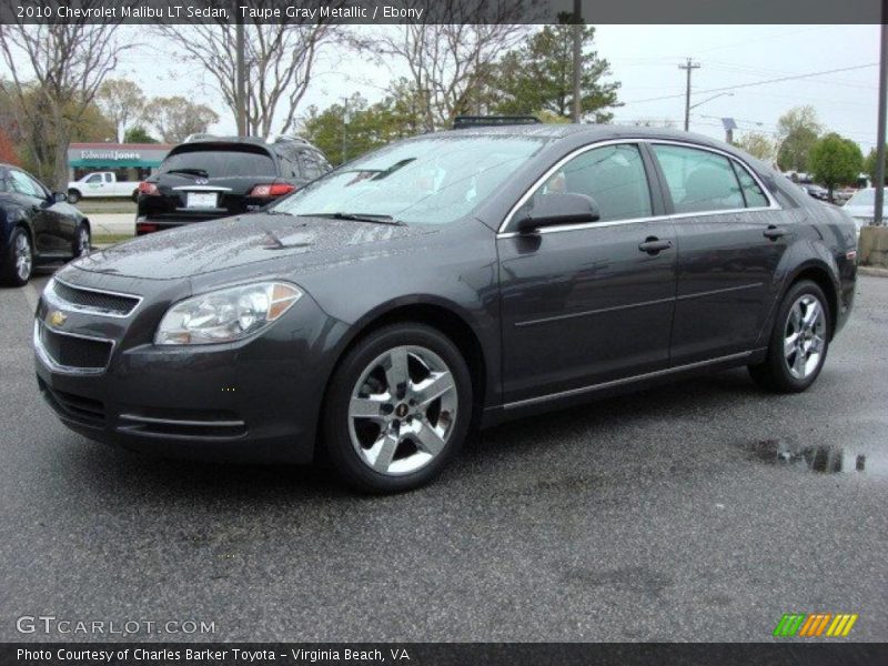 Taupe Gray Metallic / Ebony 2010 Chevrolet Malibu LT Sedan