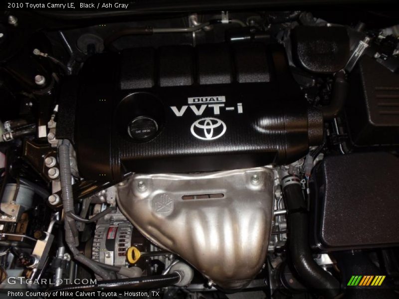 Black / Ash Gray 2010 Toyota Camry LE