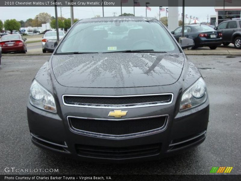Taupe Gray Metallic / Ebony 2010 Chevrolet Malibu LT Sedan