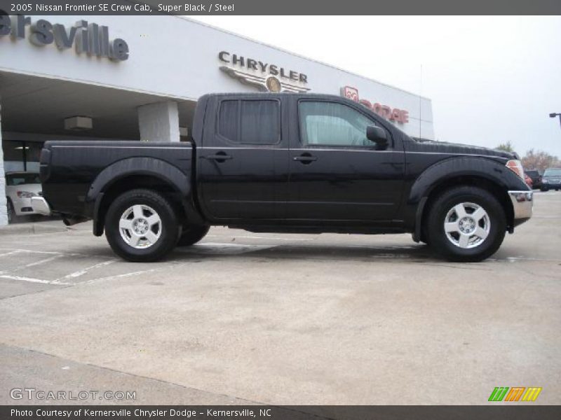 Super Black / Steel 2005 Nissan Frontier SE Crew Cab
