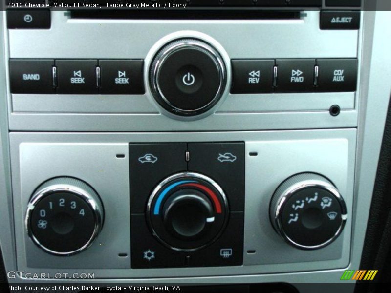 Taupe Gray Metallic / Ebony 2010 Chevrolet Malibu LT Sedan