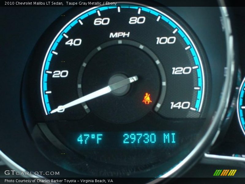 Taupe Gray Metallic / Ebony 2010 Chevrolet Malibu LT Sedan