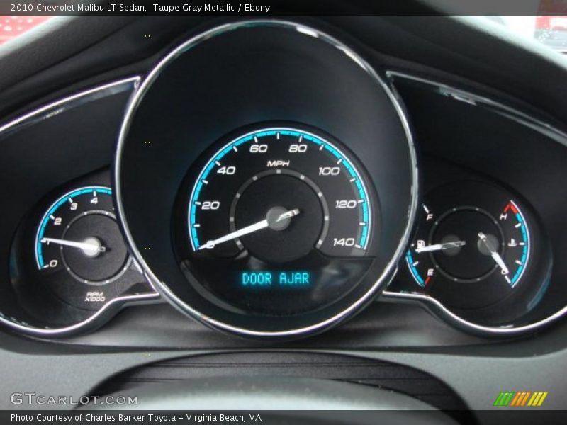 Taupe Gray Metallic / Ebony 2010 Chevrolet Malibu LT Sedan