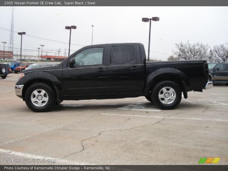 Super Black / Steel 2005 Nissan Frontier SE Crew Cab