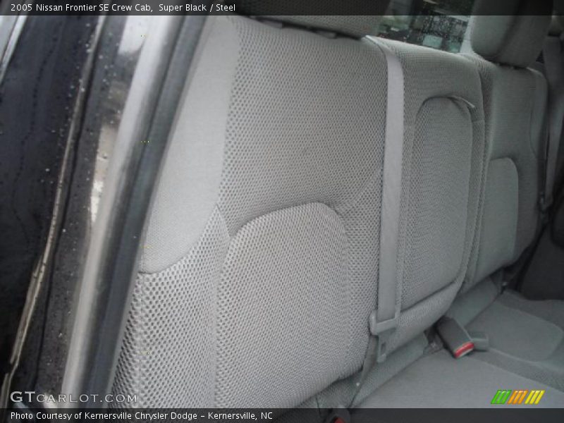 Super Black / Steel 2005 Nissan Frontier SE Crew Cab