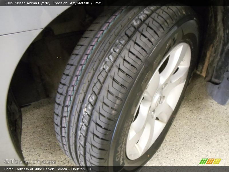 Precision Gray Metallic / Frost 2009 Nissan Altima Hybrid