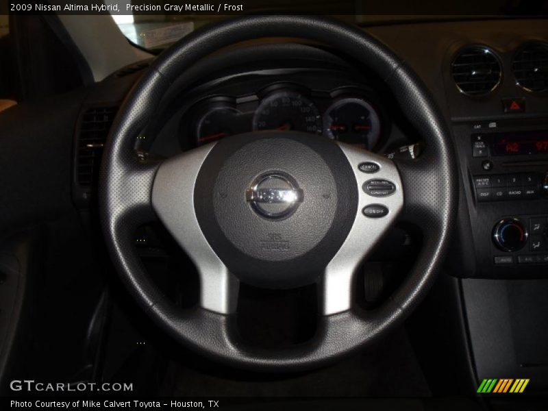 Precision Gray Metallic / Frost 2009 Nissan Altima Hybrid