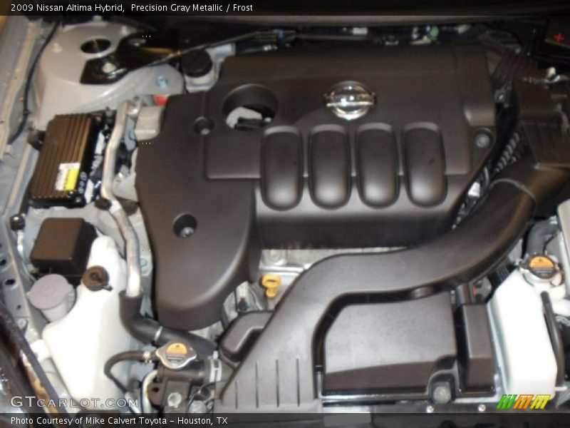 Precision Gray Metallic / Frost 2009 Nissan Altima Hybrid
