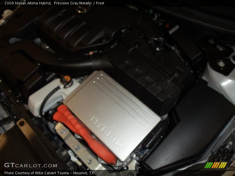 Precision Gray Metallic / Frost 2009 Nissan Altima Hybrid