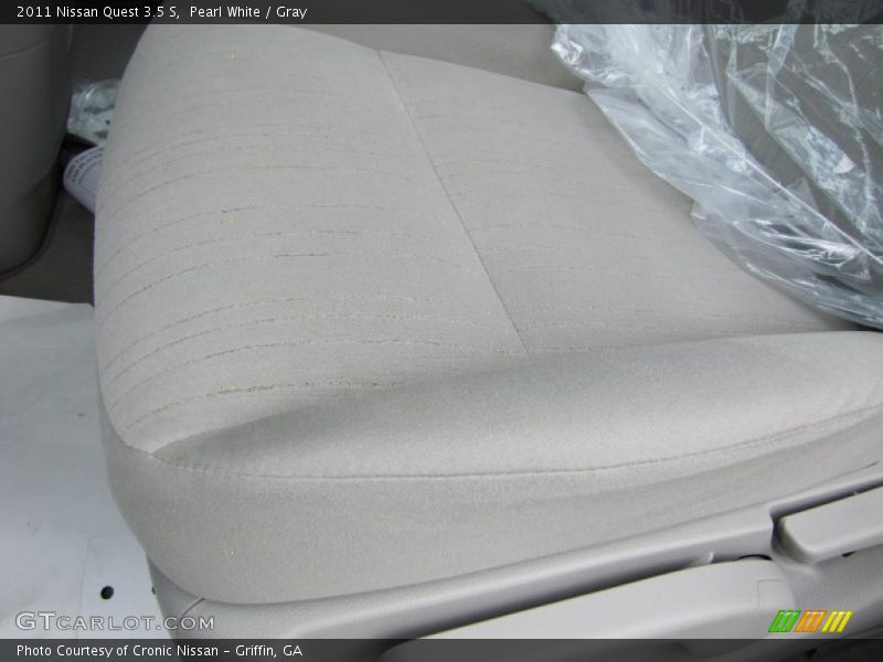 Pearl White / Gray 2011 Nissan Quest 3.5 S