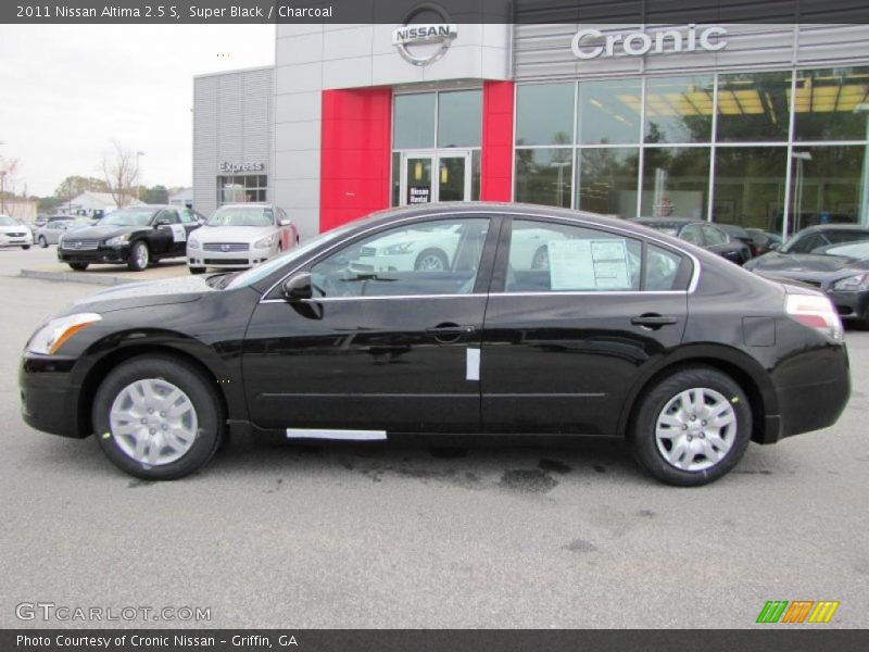 Super Black / Charcoal 2011 Nissan Altima 2.5 S
