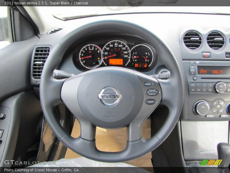 Super Black / Charcoal 2011 Nissan Altima 2.5 S
