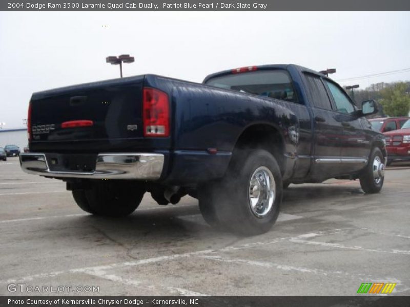  2004 Ram 3500 Laramie Quad Cab Dually Patriot Blue Pearl