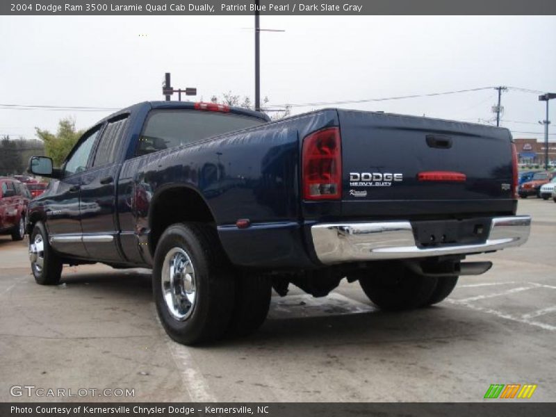  2004 Ram 3500 Laramie Quad Cab Dually Patriot Blue Pearl