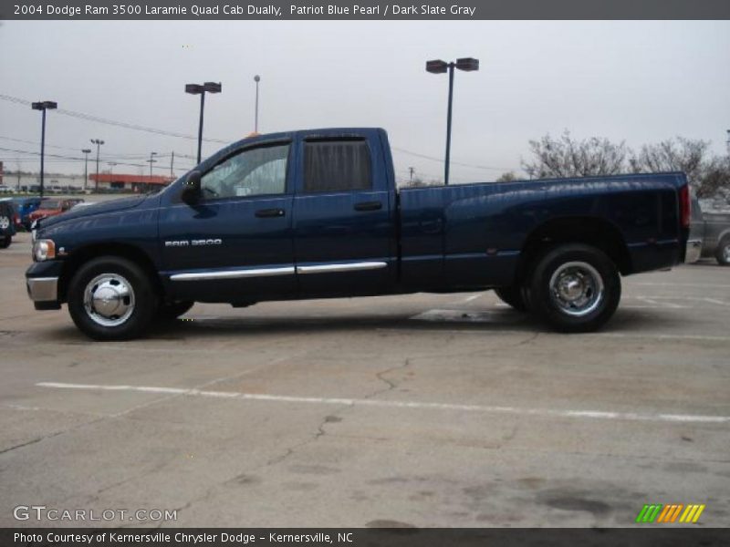  2004 Ram 3500 Laramie Quad Cab Dually Patriot Blue Pearl