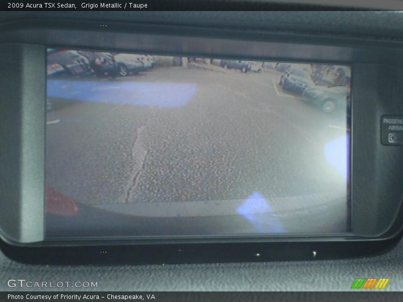 Grigio Metallic / Taupe 2009 Acura TSX Sedan
