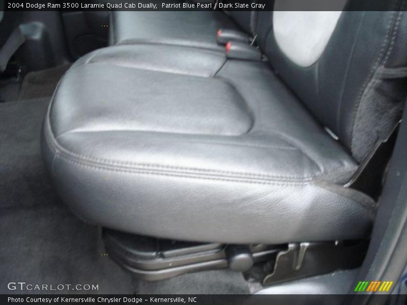 Patriot Blue Pearl / Dark Slate Gray 2004 Dodge Ram 3500 Laramie Quad Cab Dually