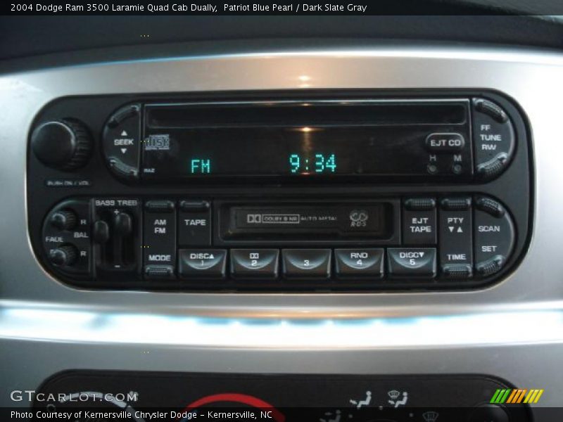 Controls of 2004 Ram 3500 Laramie Quad Cab Dually