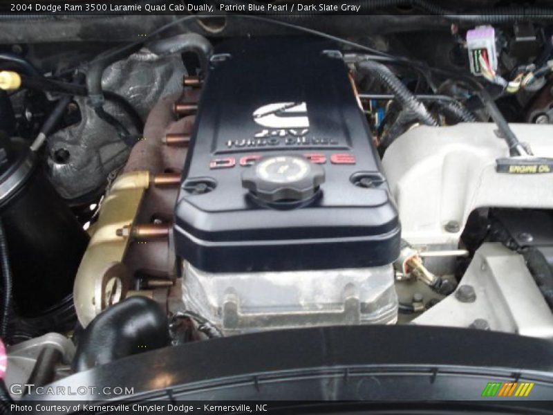  2004 Ram 3500 Laramie Quad Cab Dually Engine - 5.9 Liter OHV 24-Valve Cummins Turbo Diesel Inline 6 Cylinder