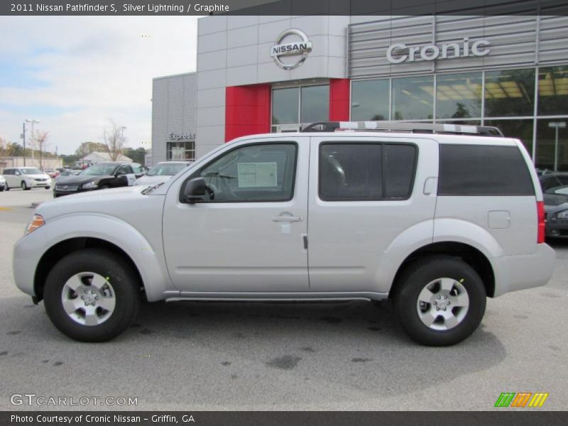 Silver Lightning / Graphite 2011 Nissan Pathfinder S