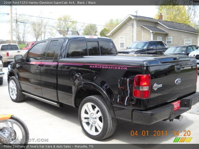 Black / Black 2006 Ford F150 Harley-Davidson SuperCab 4x4