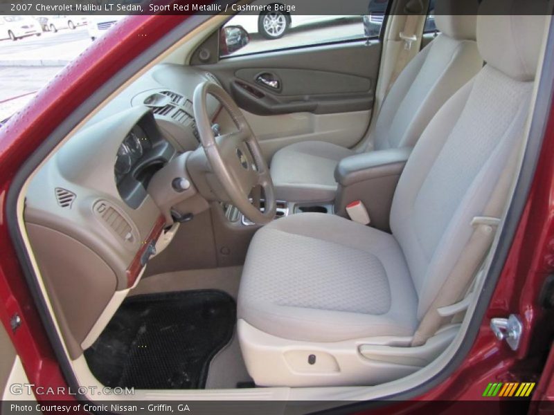 Sport Red Metallic / Cashmere Beige 2007 Chevrolet Malibu LT Sedan