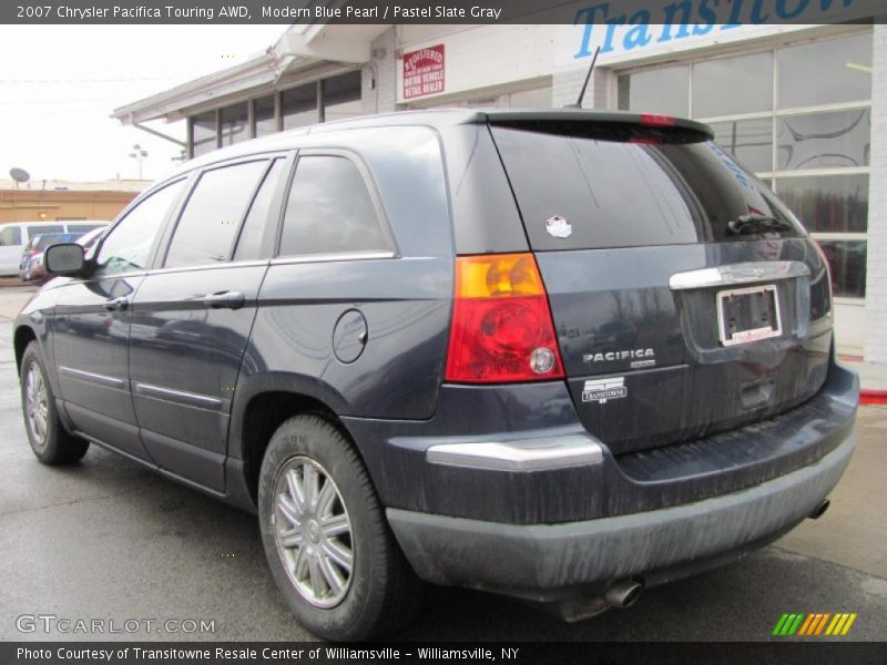 Modern Blue Pearl / Pastel Slate Gray 2007 Chrysler Pacifica Touring AWD