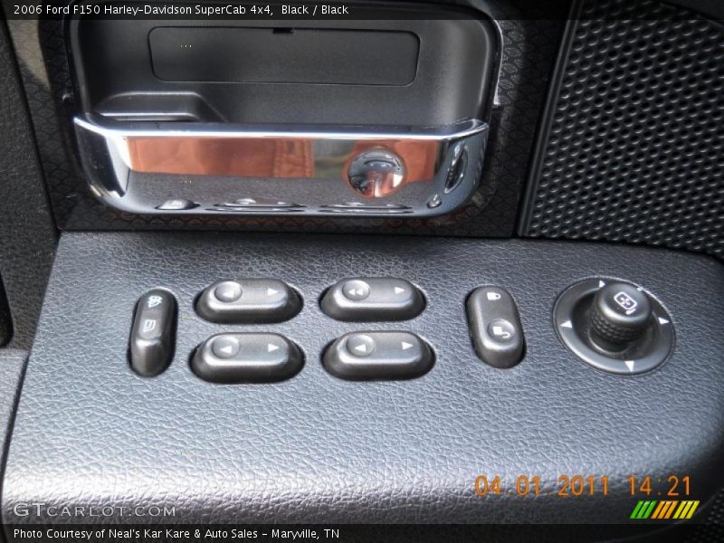 Black / Black 2006 Ford F150 Harley-Davidson SuperCab 4x4