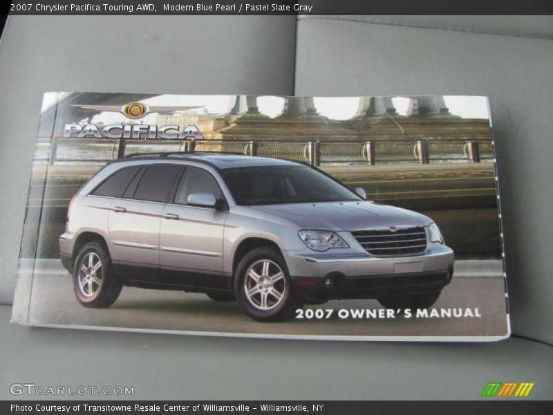 Modern Blue Pearl / Pastel Slate Gray 2007 Chrysler Pacifica Touring AWD