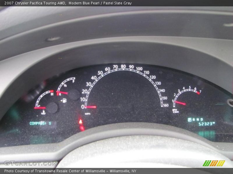 Modern Blue Pearl / Pastel Slate Gray 2007 Chrysler Pacifica Touring AWD