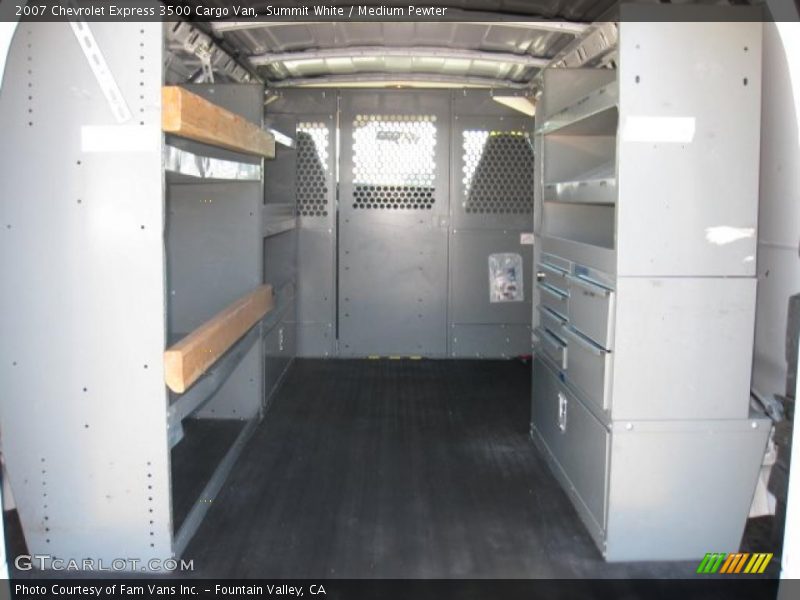 Summit White / Medium Pewter 2007 Chevrolet Express 3500 Cargo Van