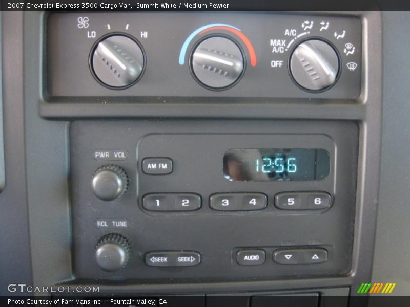 Summit White / Medium Pewter 2007 Chevrolet Express 3500 Cargo Van