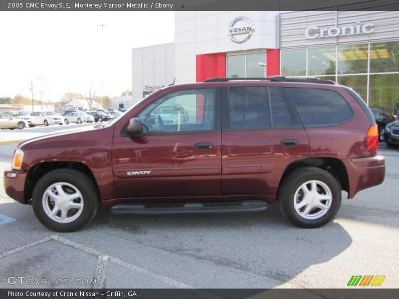 Monterey Maroon Metallic / Ebony 2005 GMC Envoy SLE