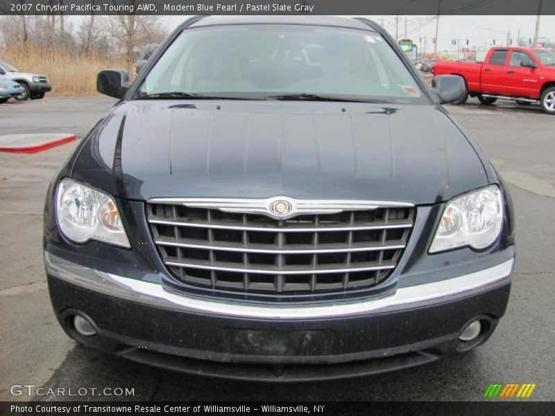 Modern Blue Pearl / Pastel Slate Gray 2007 Chrysler Pacifica Touring AWD