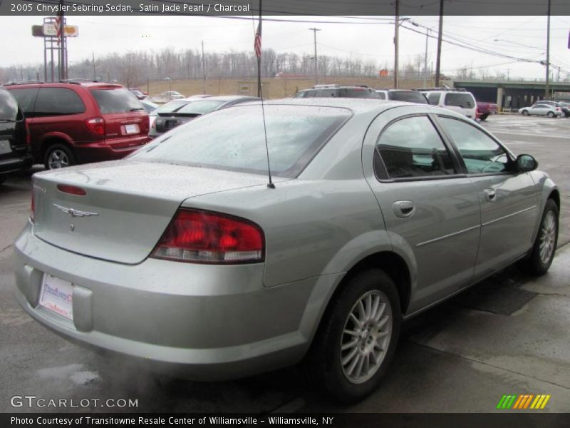 Satin Jade Pearl / Charcoal 2005 Chrysler Sebring Sedan